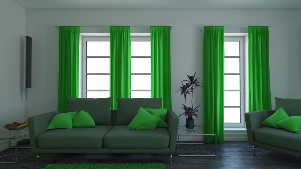 living room curtains